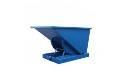 China Mobile 2 Cubic Yard Self Dumping Hopper Outdoor Steel Dump Hopper supplier