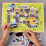 Picture Print Jigsaw Puzzle ,  Waterproof  Cardboard Custom Childrens Puzzles Maker for sale