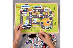 China Picture Print Jigsaw Puzzle ,  Waterproof  Cardboard Custom Childrens Puzzles Maker supplier