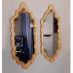 New Arrival Living Room Bedroom Decorations Full Body Aesthetic Irregular Mirror Rabbit Plush Full Body Mirror