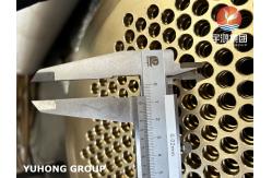 China Naval Brass C46400 Tubesheet B171 Cuzn36sn1 For Marine Heat Exchanger supplier