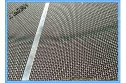 China 45# Steel Woven Mining Screen Mesh Galvanized / Painted Surface Treatment supplier