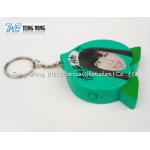 Small Green Kids Music Box Keychain Beautiful Easy Operating