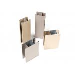 Rose Gold Aluminum System Profile Weight Of Aluminum Profile T Shape for sale