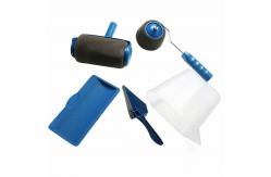 China 19x9x20cm Wall Extendable Paint Brush Kit 5pcs Handle Room Painting supplier