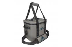 China Small Soft 24 Can Cooler Bag Durable Reusable For Beer Insulation supplier