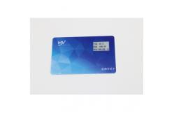 China 1.02 Inch Ink Screen Idex Fingerprint Smart Card IP68 Waterproof supplier