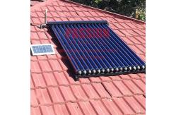 China 14x90mm Condensor Solar Collector 15tubes Heat Pipe Solar Water Heater supplier