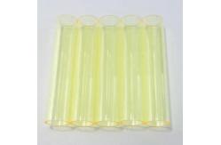 China Optimize Processes Yellow Samarium-Doped Fused Quartz Tube of 6.91g/cm3 Density supplier
