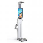 Blood Pressure Body Composition Analyzer Scale 5000 Kcal Weight Height Health Check Up Kiosk for sale