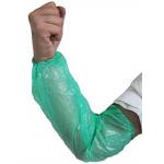 White PE Disposable Oversleeve 18 Inch Sleeve Protectors For Arms