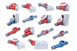 China 32A 380V IP67 Three Phase Industrial Connector With Lock IEC standard supplier