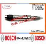 BOSCH 0445120202 51101006121 Neutral Fuel Injector Assembly 0445120202 51101006121 For MAN for sale