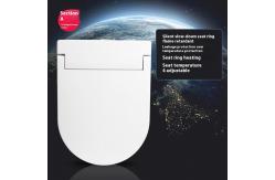 China Soft Close Smart PP Toilet Seat Cover Remote Control Knob Control supplier