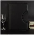 Nontoxic Luxury Leather Business Portfolio Multiscene Recyclable With Power Bank
