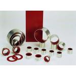 Self Lubricating Bearings Low-Carbon Steel + Porous Bronze + Red PTFE for sale