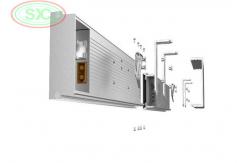 China 1r1g1b Adhesive Led Transparent Film Screen On Glass supplier