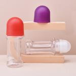 Customizable 50ml PET Roll On Bottle Leak-proof For Personal Care Products for sale