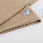 Breathable Solid Knit Fabric , 100% Cotton Combing Yarn Dyed Fabric for sale