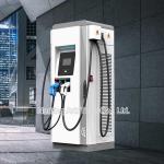 60KW EV Fast Charging Stations with CCS, CHAdeMO charging connectors for sale