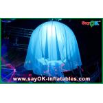 Colorful LED Jellyfish Inflatable Lighting Decoration For Holiday for sale
