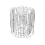 2.5 X 10 Cm 90cm Diameter X 80cm High Garden Decor Round Gabion Planter for sale