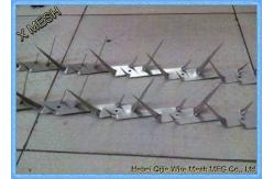China Anti Climb Wall Spikes Security / Burglar Proof Fence Spikes Easy To Install supplier