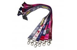 China Custom Lanyard Heat Transfer Printed Lanyards with Logo for Advertising and Promotions supplier