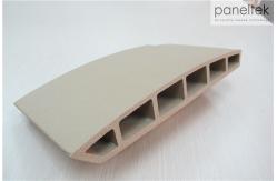China Curved Form External Terracotta Tiles No - Radiation With Freeze Resistance supplier