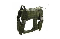China Camouflage Tactical Dog Chest Strap Nylon Adjustable Traction Rope Vest supplier