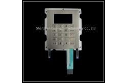China 4 * 5 Matrix Metal Numeric Keypad Customized Font For Fuel Dispenser supplier