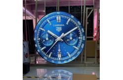 China Logo Sign Circle Round LED Display Diameter 1.5 M LEDdisplay supplier