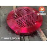 ASME SA182 F304 UNS S30400 Stainless Steel Heat Exchanger Tubesheet of Tube Bundle