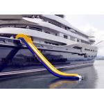 Inflatable Water Floating Games , Inflatable Slide For Yacht Sports for sale
