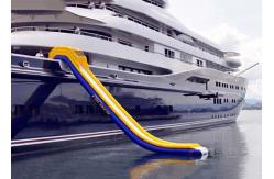 China Inflatable Water Floating Games , Inflatable Slide For Yacht Sports supplier