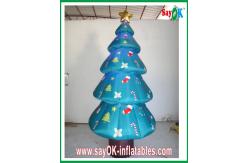 China 210D Inflatable Christmas Decoration / Inflatable Christmas Tree supplier