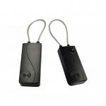Dual Or Triple EAS Self Alarming Cable Security Tag With Lanyard for sale