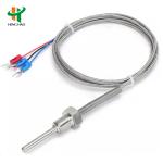 Temperature Sensor PT100 Thermistor , NTC 10K Thermocouple PT500 Temperature Probe for sale