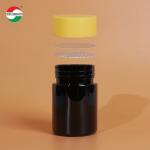 Food Grade PET Plastic Bottle Plastic Jar For Pet Nutrition Vitamins With Screw Cap for sale