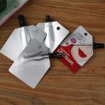 Printed Aluminum Cosmetic Stem Spout Pouch Packaging Mascara Lip Makeup Brush Pouch for sale