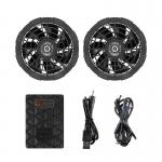 12V Jacket Cooling Fan 6700mAh Air Conditioning Suit Fan for sale