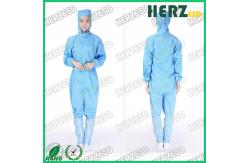 China Safe Polyester Anti Static Work Clothes Esd Clothing Uniforms Coverall supplier