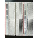 Solderless Breadboard Circuit Projects ABS Material 1100 Points With Metal Plate