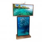 Dual Screen Free Standing Digital Signage With High Performance CPU for sale