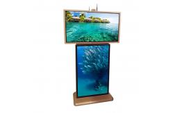China Dual Screen Free Standing Digital Signage With High Performance CPU supplier