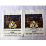 Merchandise Die Cut Handle Bags Custom Logo Printing Personalized Plastic Bags for sale