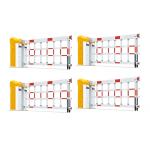 MTBF AC Motor Body Height Airborne Entrance Gate 1168mm height for sale