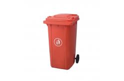 China Wholesale Large Garden Compost Bin Outdoor Plastic Garbage Bin with Wheels supplier