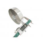 25M Length Silver Heat Resistant Aluminium Foil Tape 0.1mm Thickness for sale