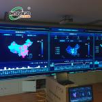 Customized 1920*1080 Bezel LCD Splicing Screen 75 inch lcd panel